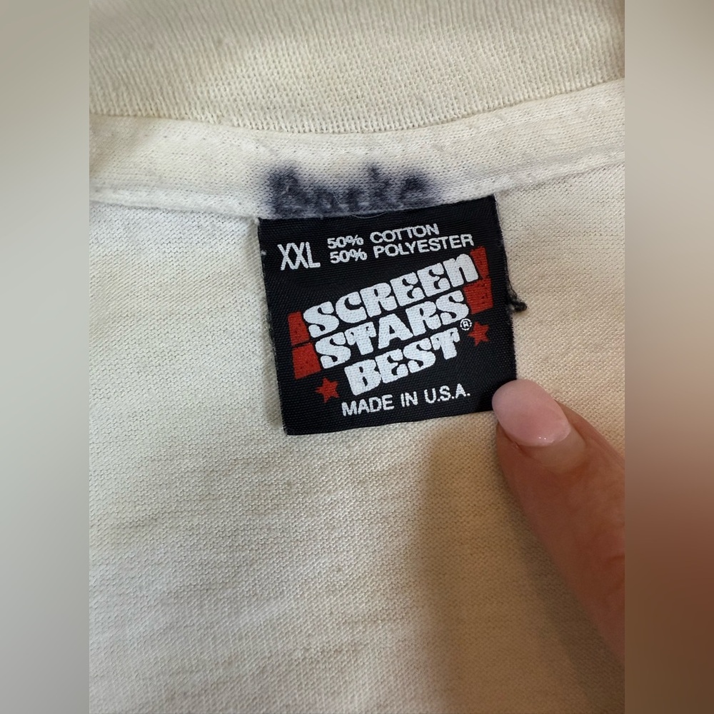 Vintage single stitch baseball training center tshirt men’s XXL (bin EE) - Picture 3 of 7